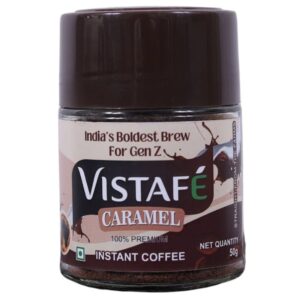 Vistafe 100% Premium Caramel Instant Coffee Powder