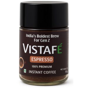 Vistafe 100% Arabica Premium Espresso Instant Coffee Powder