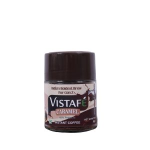 Vistafe 100% Premium Caramel Instant Coffee Powder (50 gm)