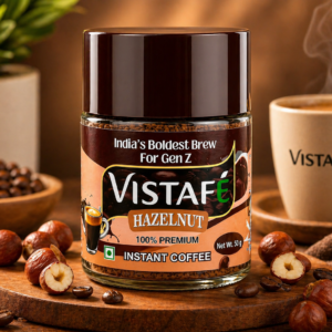 Vistafé Hazelnut Premium Instant Coffee