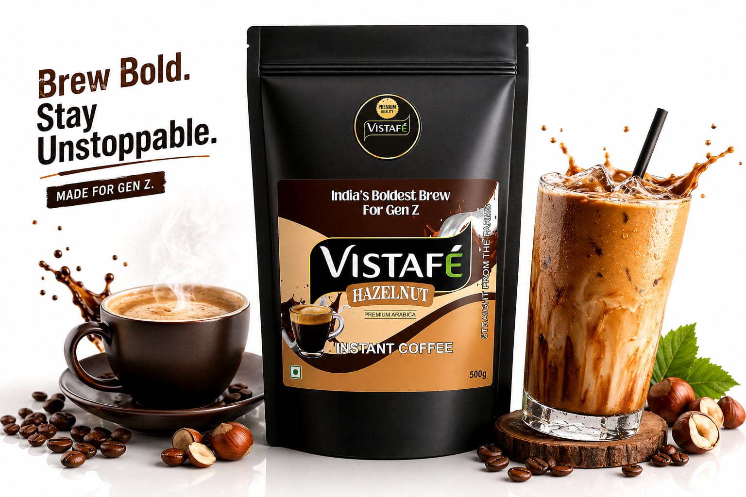 Vistafé Hazelnut Premium Instant Coffee - Image 7