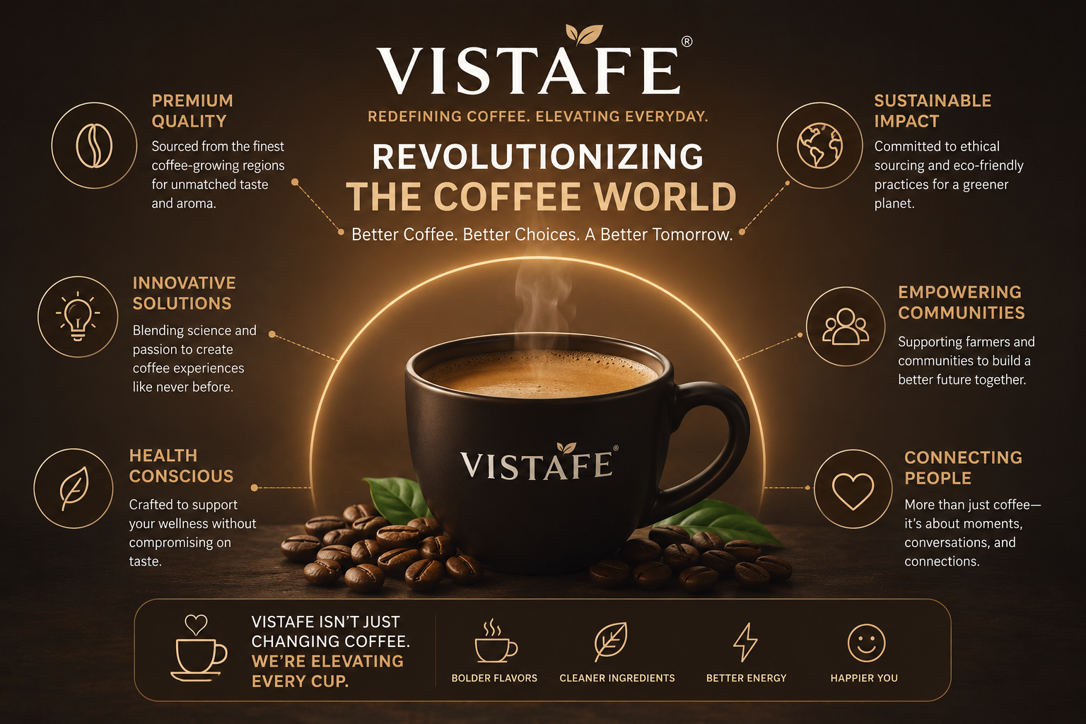 Vistafe Espresso & Caramel Premium Instant Coffee Combo – 50 g * 2 - Image 6