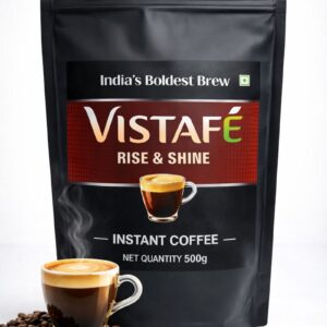 VISTAFE RISE & SHINE CLASSIC INSTANT COFFEE – 500G